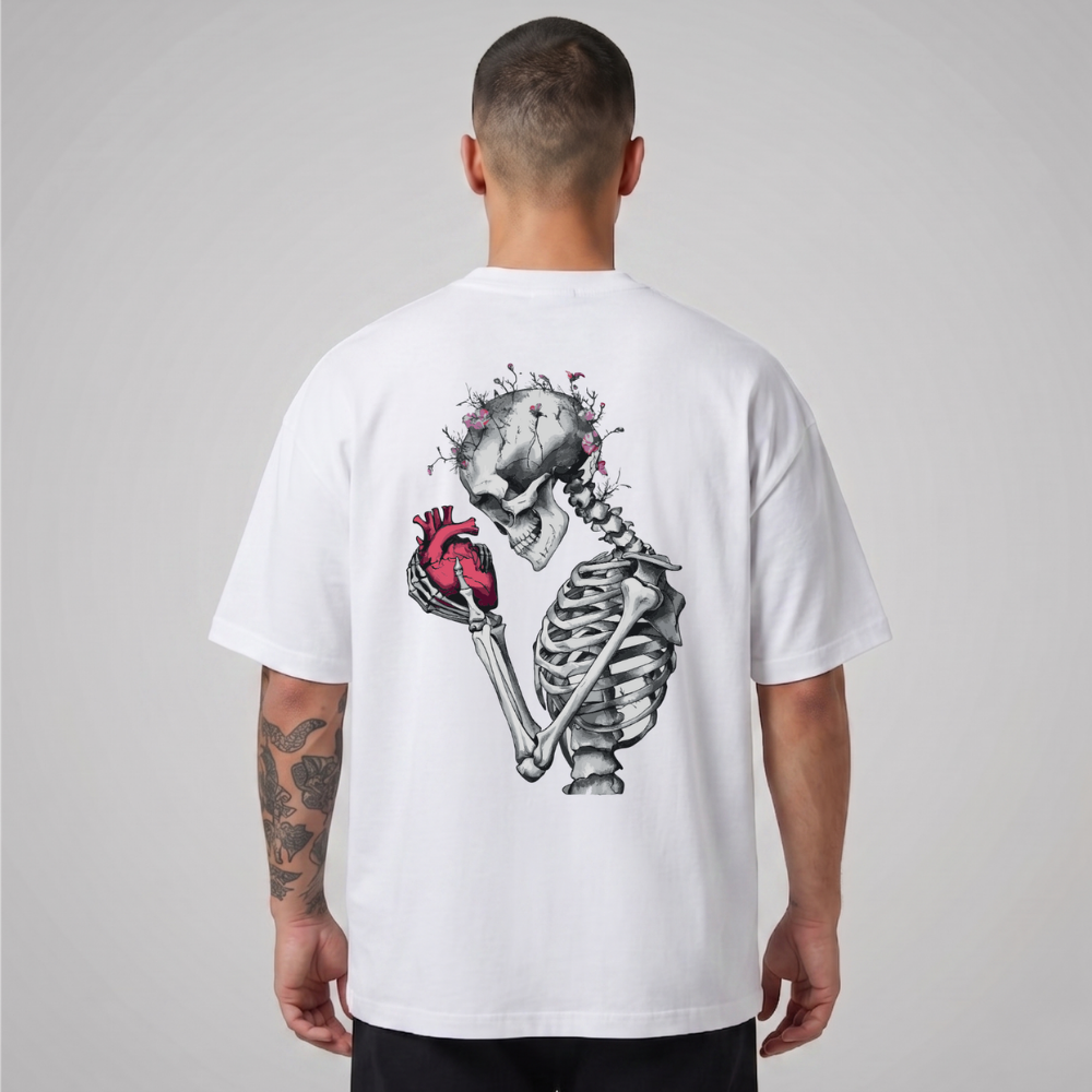 Oversize Premium T-Shirt Skeleton